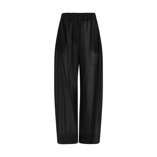 The Latest Dora Black Lyocell Casual Pants for Women