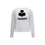Marant Étoile White Linen Sweatshirt for Women