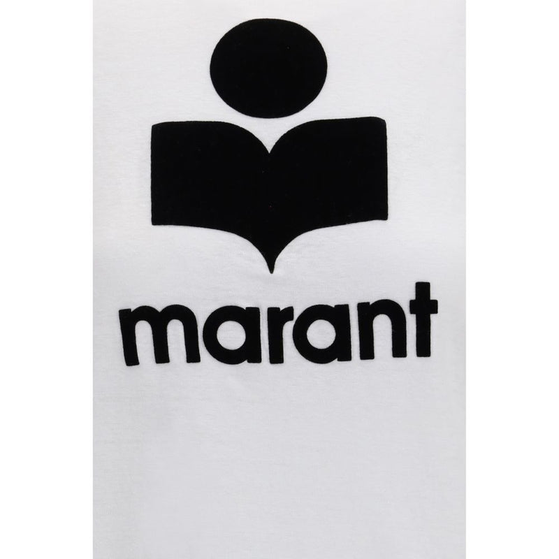 Marant Étoile White Linen Sweatshirt for Women