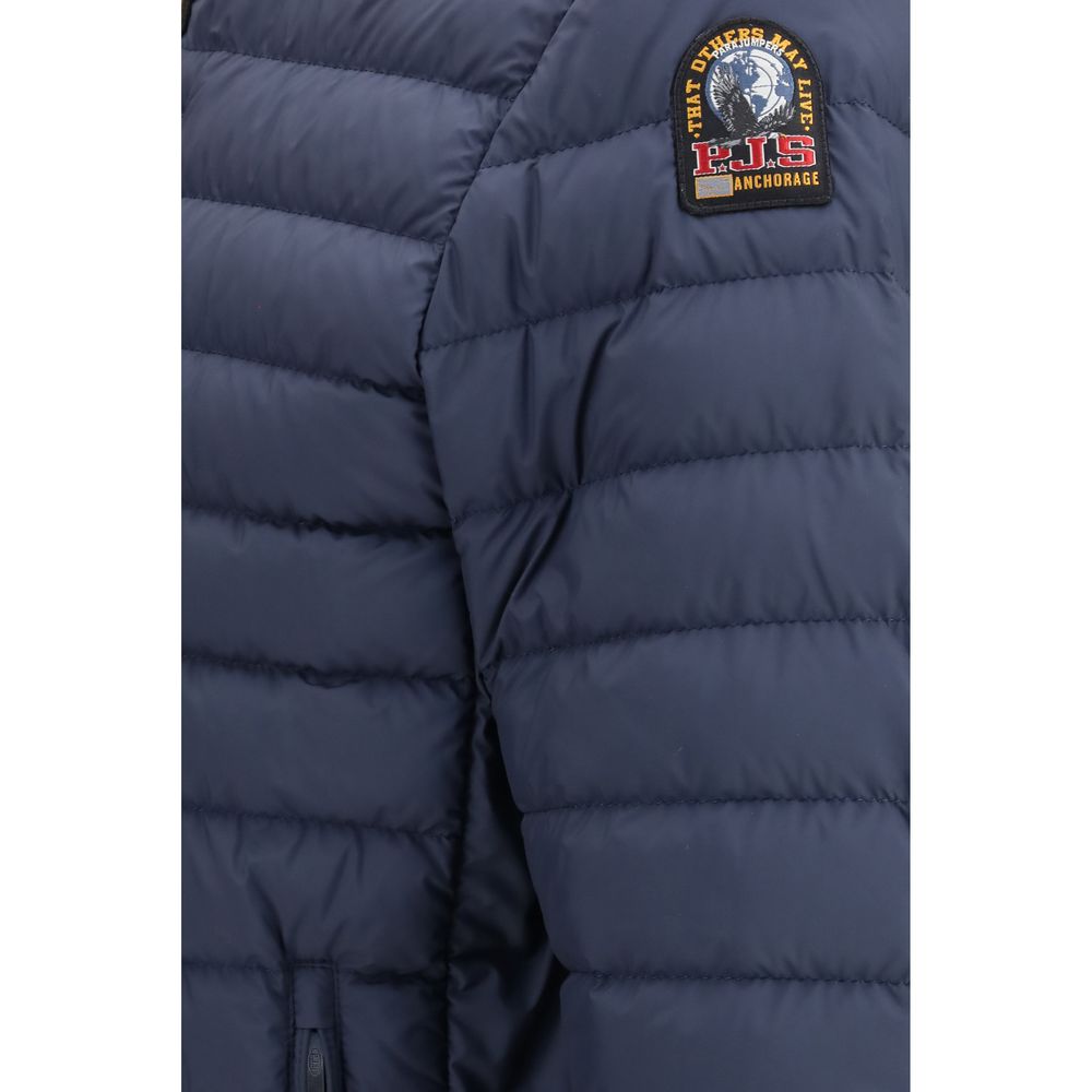 Parajumpers Blue Fabric Shell Jacket - Lightweight & Stylish