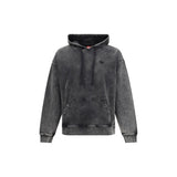 Diesel S-Boxt-Hood-Den Black Cotton Sweatshirt for Men