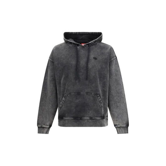 Diesel Zwarte Katoenen Sweatshirt