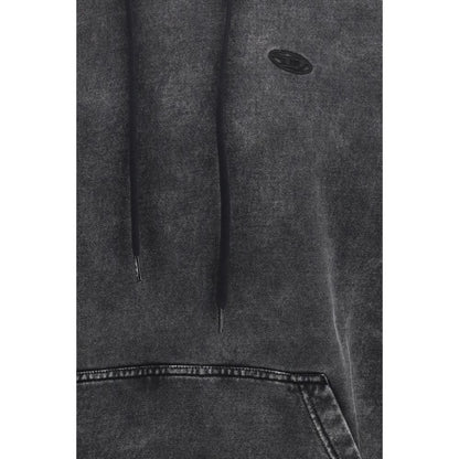 Diesel Zwarte Katoenen Sweatshirt