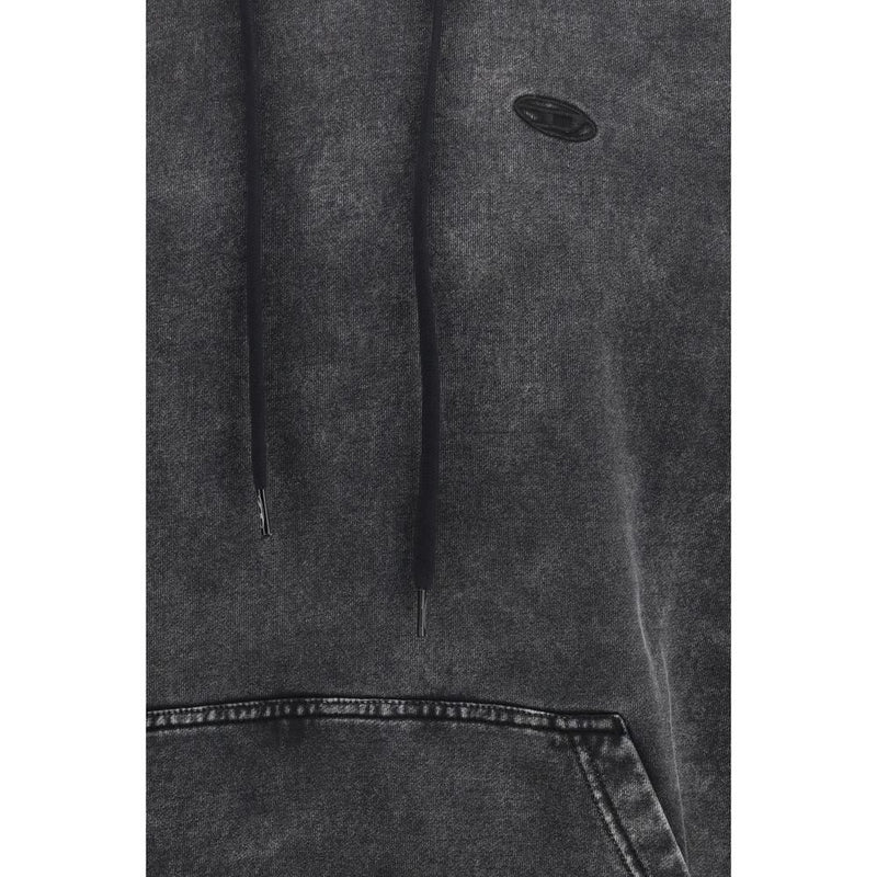 Diesel Zwarte Katoenen Sweatshirt