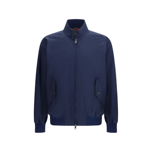 Baracuta Blauw Polyester Bikerjack