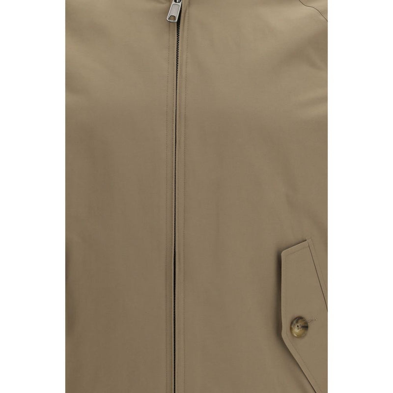 Baracuta Beige Polyester Jassen en Mantels