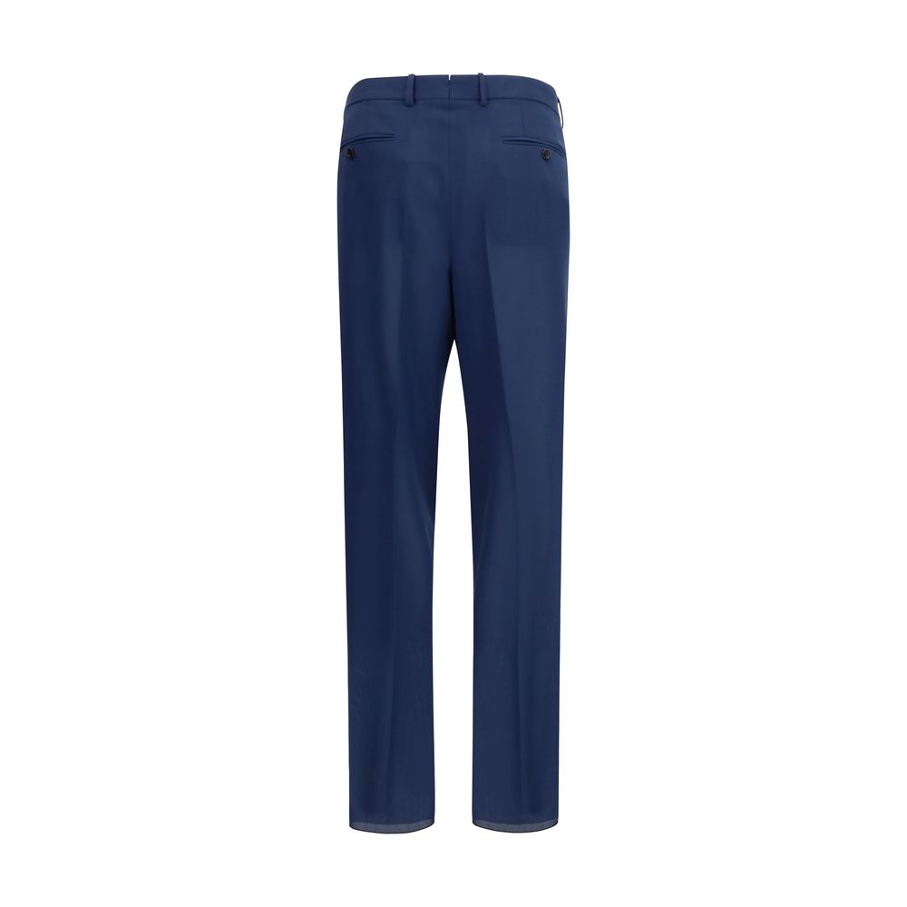Pantalon de costume bicolore en laine Tom Ford