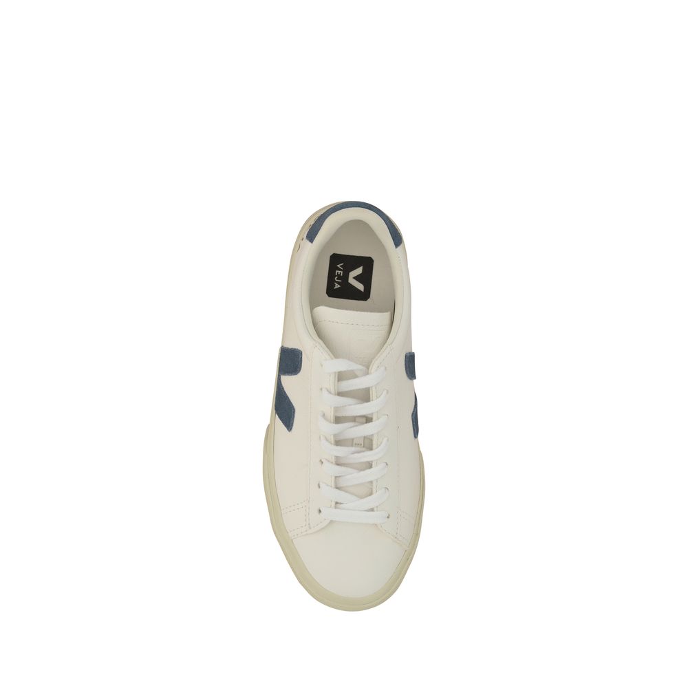 Baskets basses Veja en cuir de veau blanc Bos Taurus