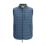 Parajumpers Blue Polyester Sleeveless Jacket - Perfect Bodywarmer