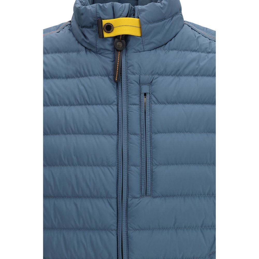 Parajumpers Blue Polyester Sleeveless Jacket - Perfect Bodywarmer
