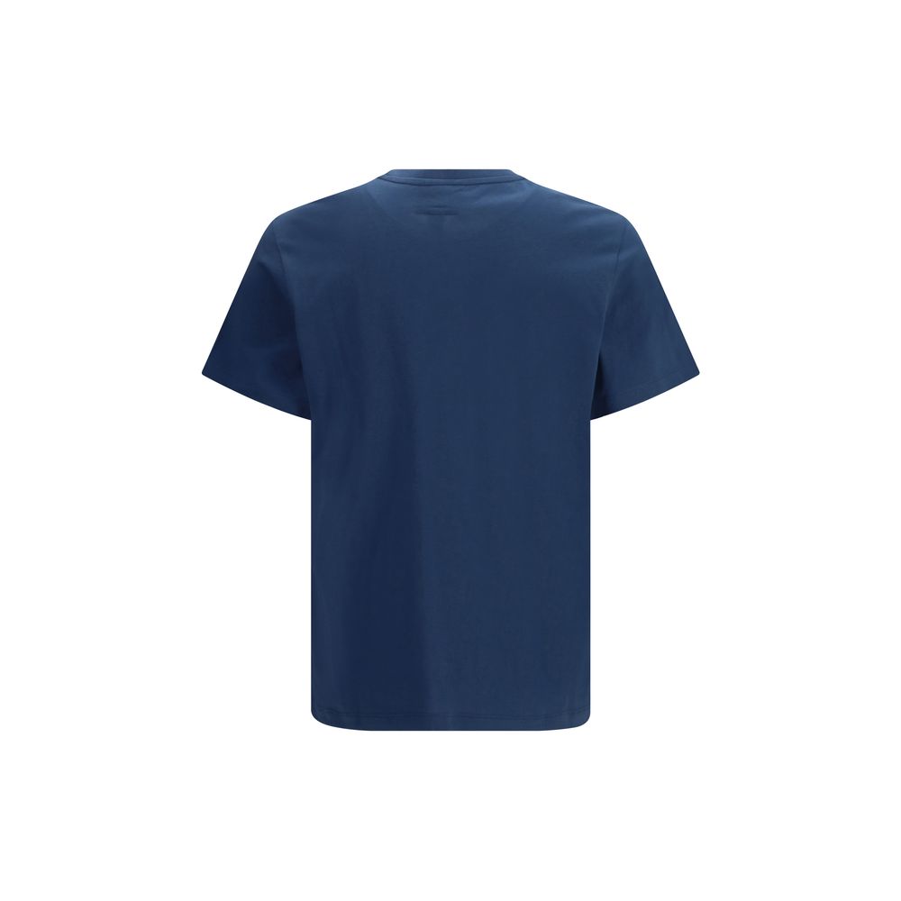 T-shirt en coton bleu Parajumpers