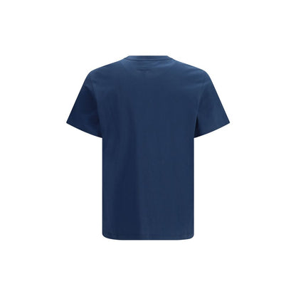 T-shirt en coton bleu Parajumpers
