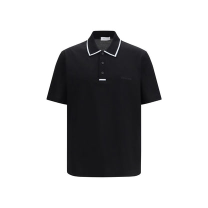 Polo Ferragamo en coton noir