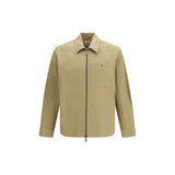 Vestes et manteau en coton beige Burberry
