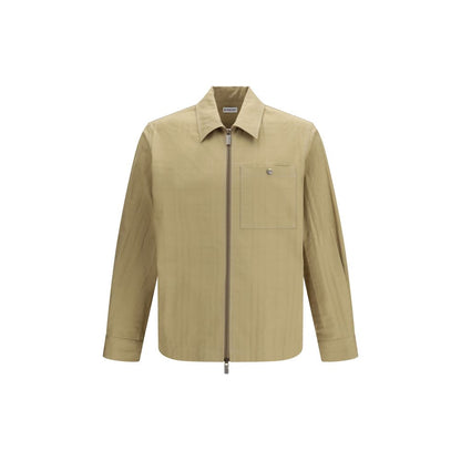 Vestes et manteau en coton beige Burberry