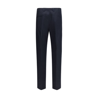 Gucci blauwe katoenen casual broek