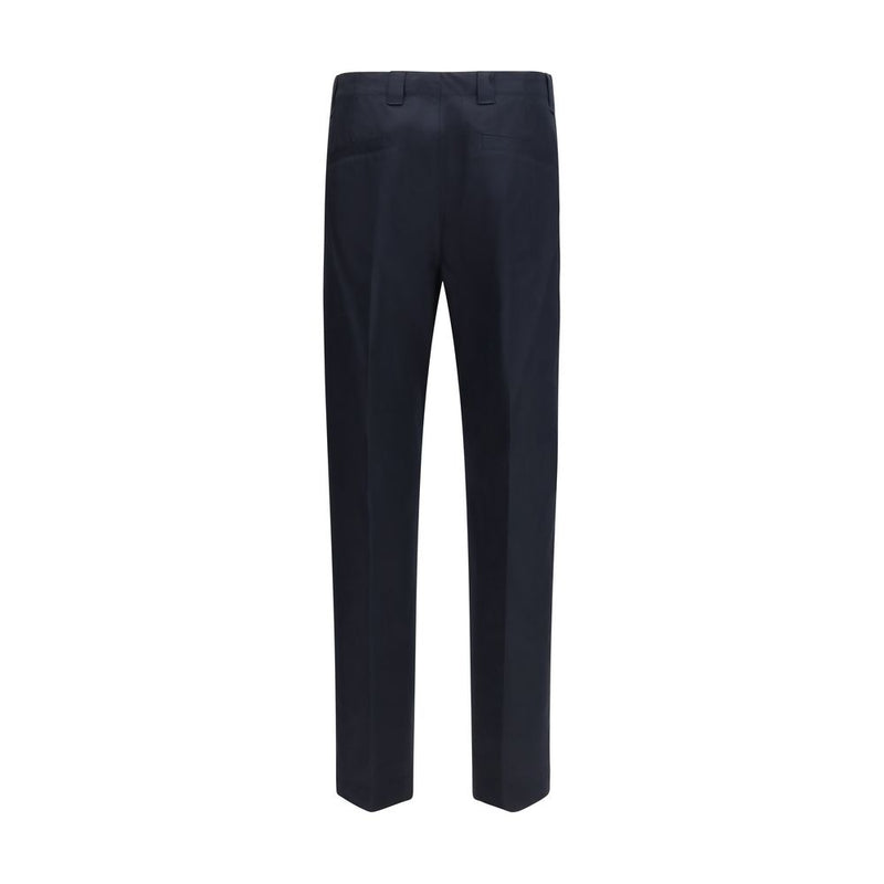 Gucci blauwe katoenen casual broek