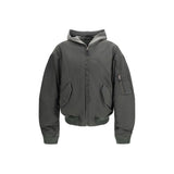 Bomber en coton gris Balenciaga