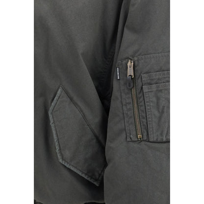 Balenciaga Grijze Katoenen Bomber