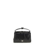 Sac bandoulière Bos Taurus en cuir de veau noir Dolce &amp; Gabbana