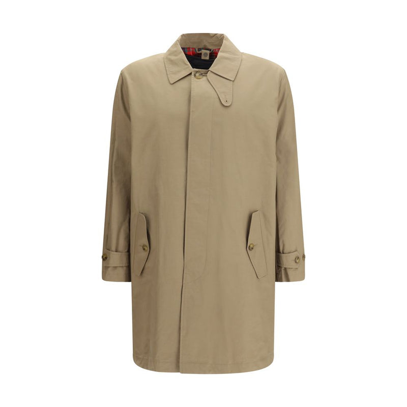 Baracuta G10 Beige Polyamide Trench Coat for Men