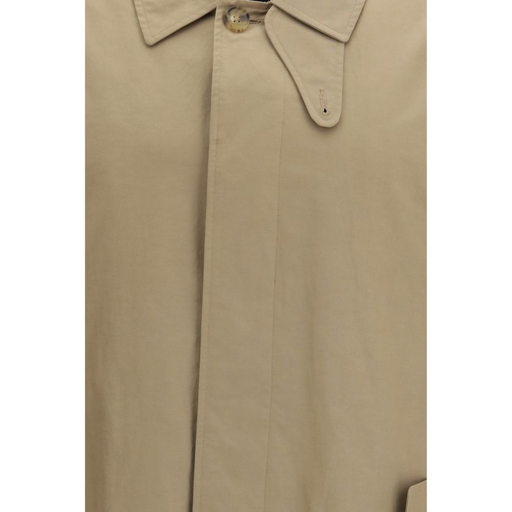 Baracuta G10 Beige Polyamide Trench Coat