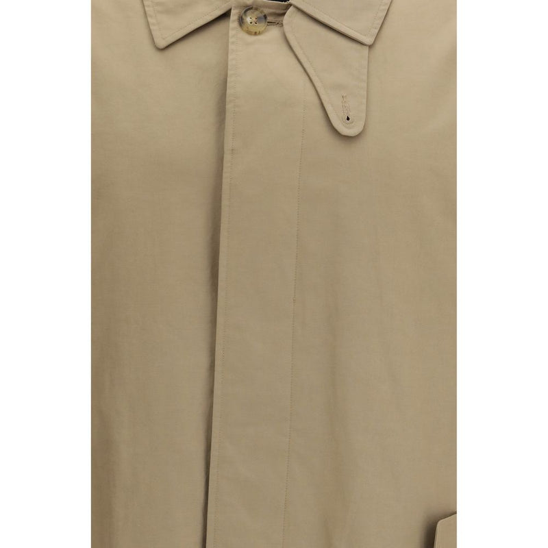 Baracuta G10 Beige Polyamide Trench Coat for Men