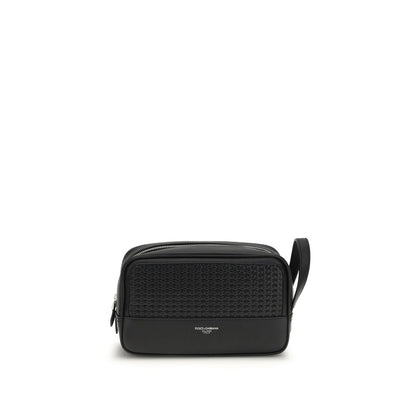 Accessoires Dolce & Gabbana en cuir de veau noir Bos Taurus