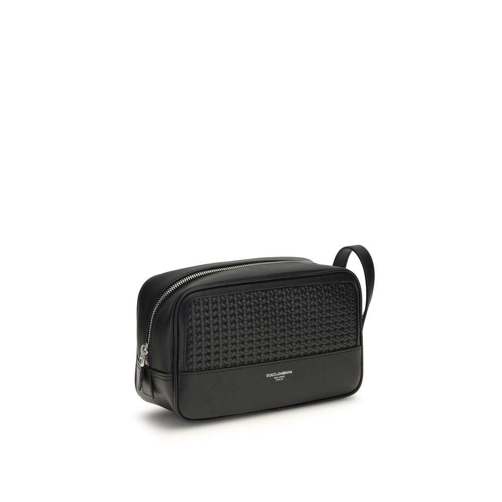 Accessoires Dolce & Gabbana en cuir de veau noir Bos Taurus