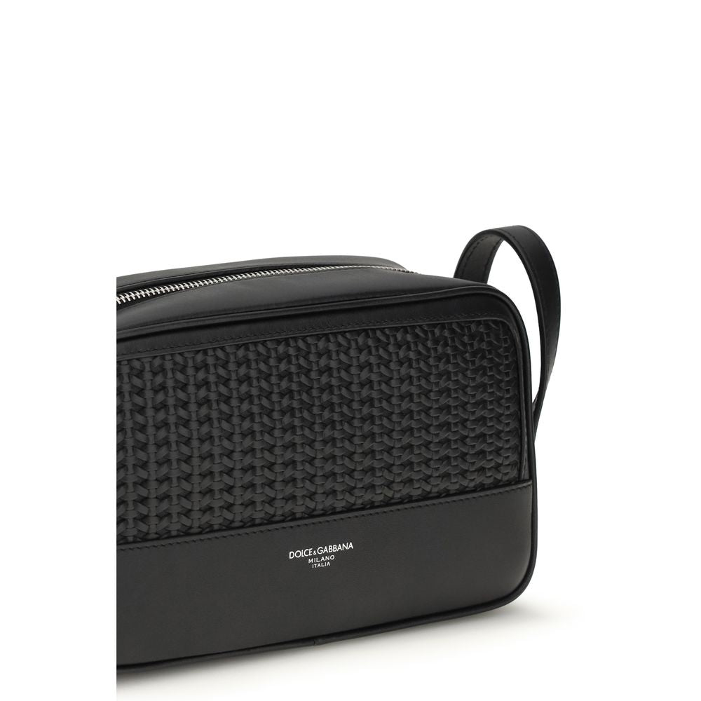 Accessoires Dolce & Gabbana en cuir de veau noir Bos Taurus