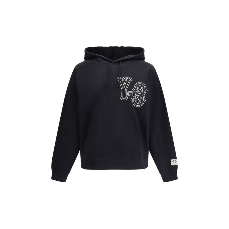 Y-3 Elite 5 Black Cotton Oversized Hoodie