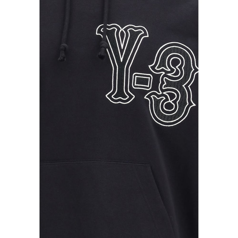 Y-3 Elite 5 Black Cotton Oversized Hoodie