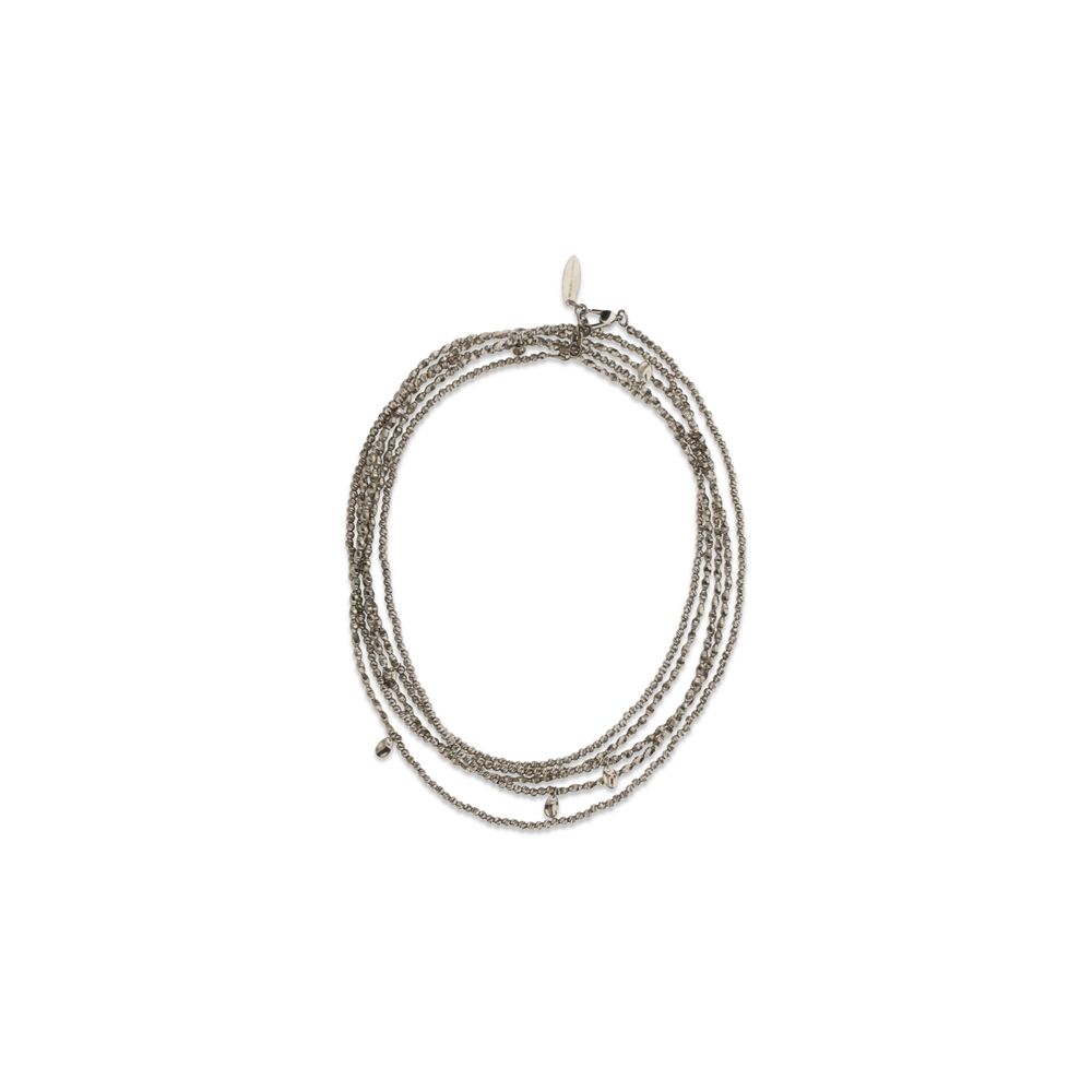 Brunello Cucinelli Silver Spiral Bracelet for Women