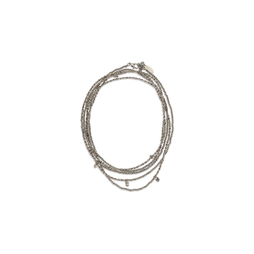 Brunello Cucinelli Silver Spiral Bracelet for Women