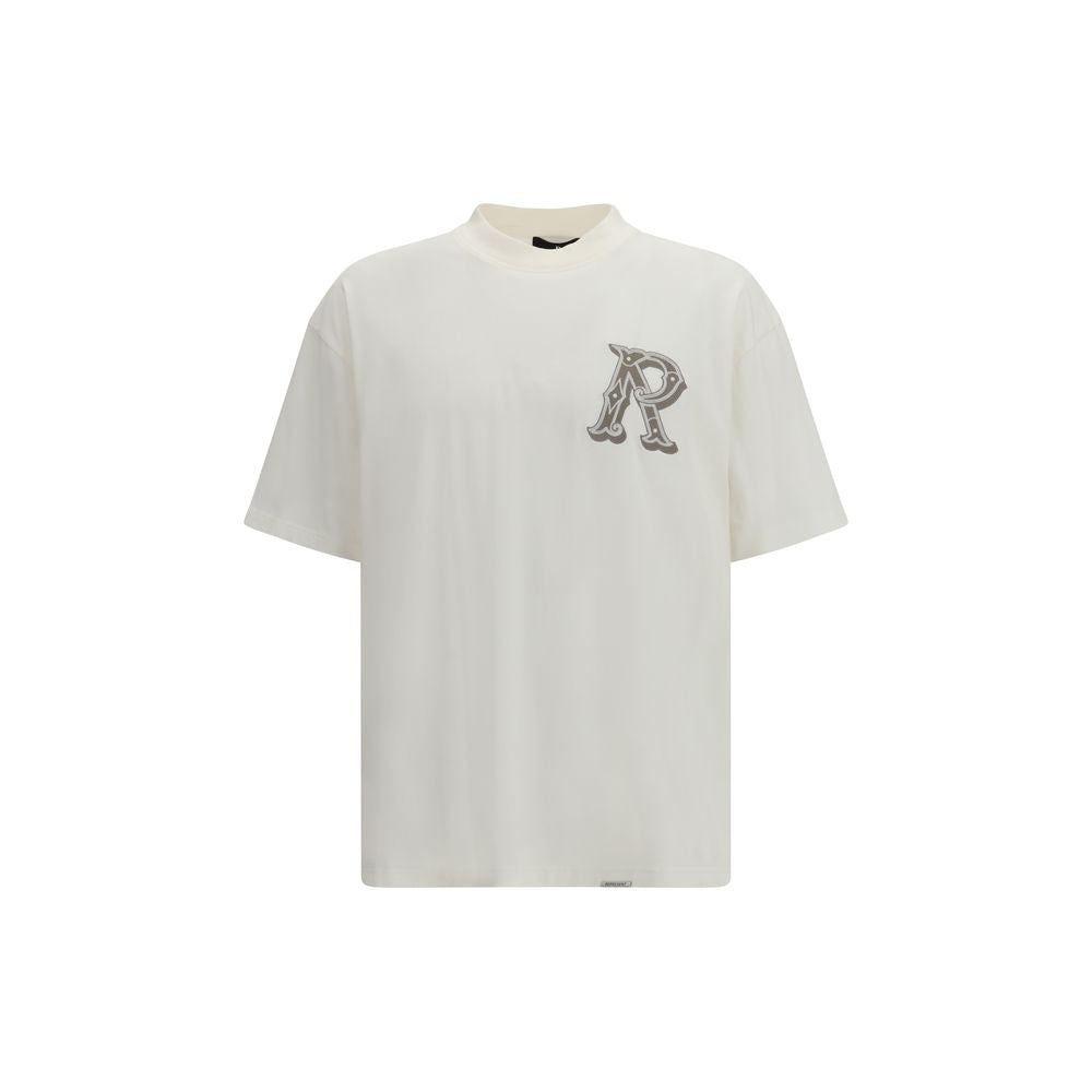 Represent White Cotton T-Shirt for Men - SS26