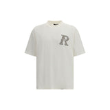 Represent White Cotton T-Shirt for Men - SS26
