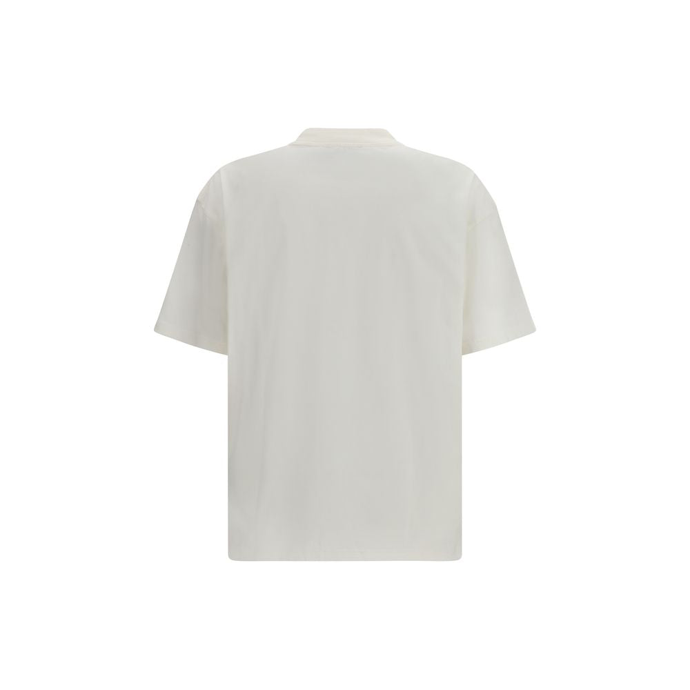 Represent White Cotton T-Shirt for Men - SS26
