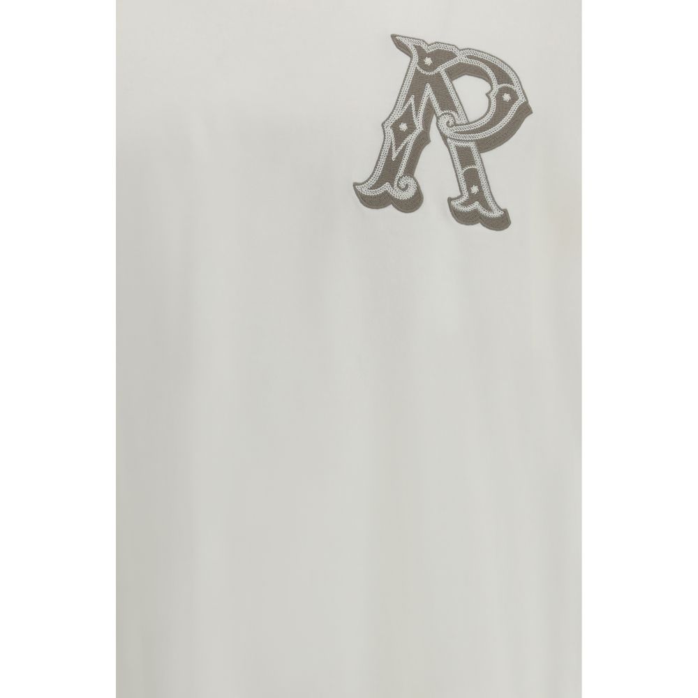 Represent White Cotton T-Shirt for Men - SS26