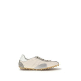 Maison Margiela Beige Calf Leather Bos Taurus Sneakers