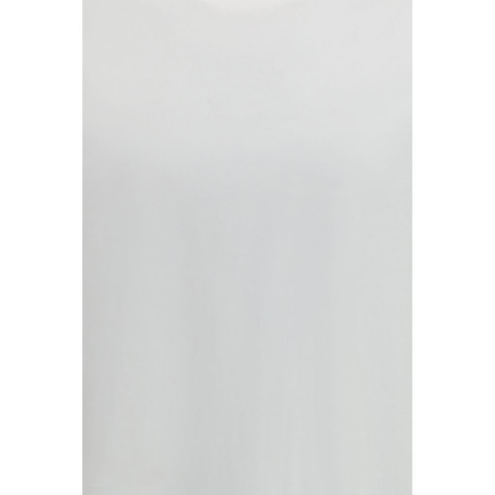 LAMINAR White Cotton Long Sleeve T-Shirt for Men
