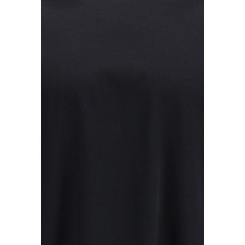 LAMINAR Black Cotton Long Sleeve T-Shirt for Men