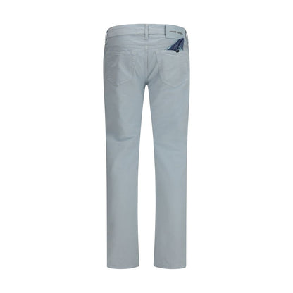 Jacob Cohen blauwe katoenen broek