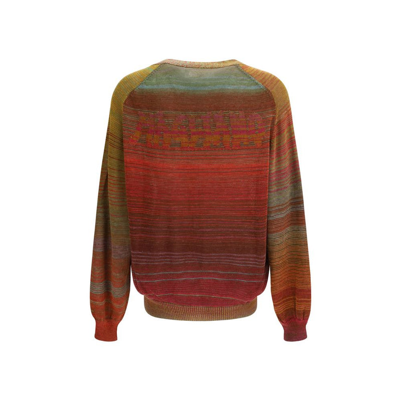 Magliano Multicolor Cotton Grandpa Cardigan for Men