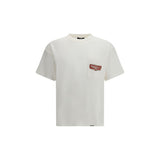 Represent Nothing Faster White Cotton T-Shirt