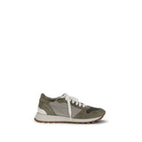 Brunello Cucinelli Bicolor Athletic Sneakers for Women