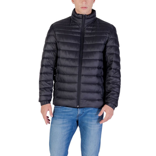 Hugo Boss Zwarte Jas van gerecycled polyester