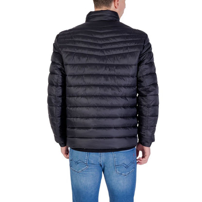 Manteau Hugo Boss noir en polyester recyclé