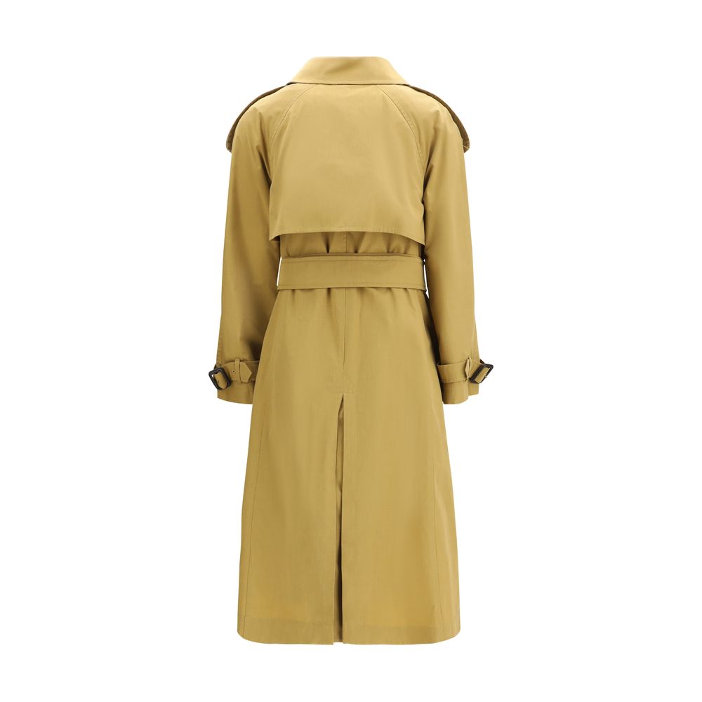 Trench Coat Fitzrovia Beige en Polyester de Burberry
