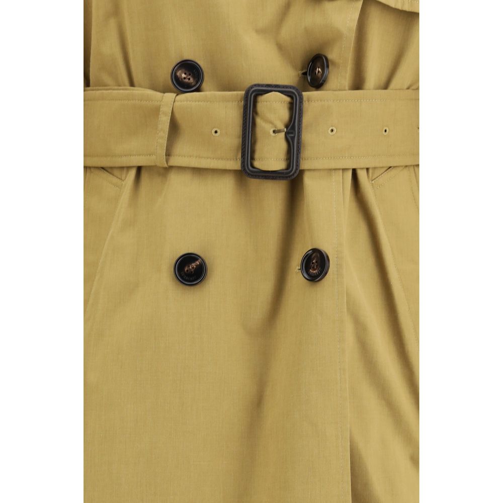 Trench Coat Fitzrovia Beige en Polyester de Burberry