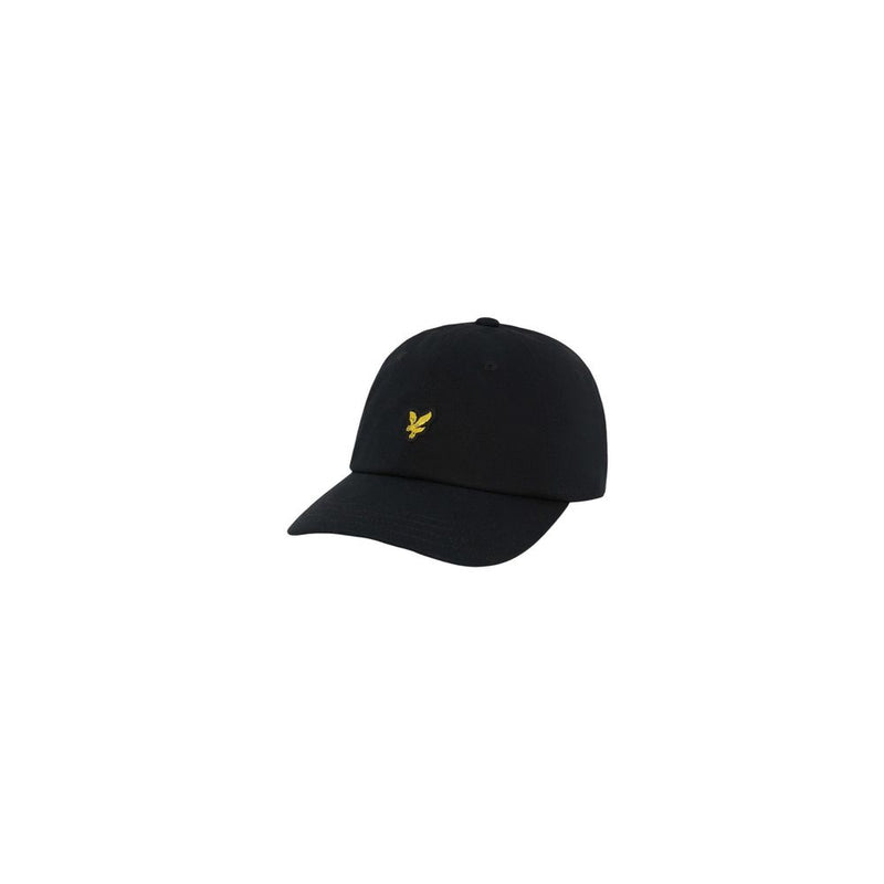 Lyle & Scott Zwarte Katoenen Pet (Baseball Pet)